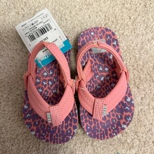 NWT baby girl reef sandals